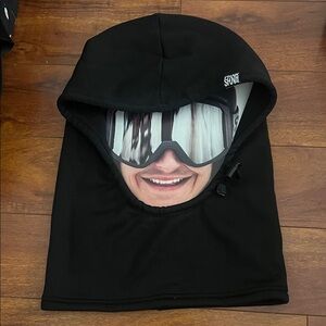 Phunkshun Black Snowboard Hood